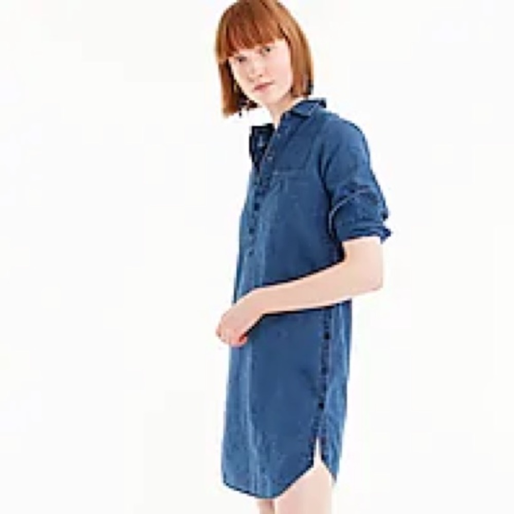 J. Crew chambray dress